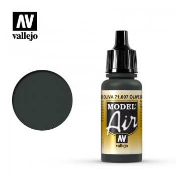 Vallejo Model Air 17ml Olive Green 71007
